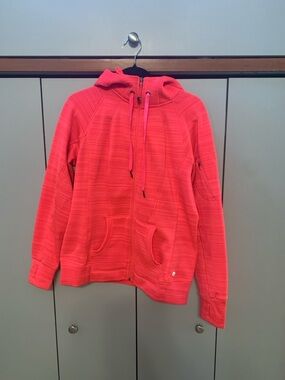 90 degress Zip-Up Sporty Colourful Athleisure Jacket in pink women’s size XL
